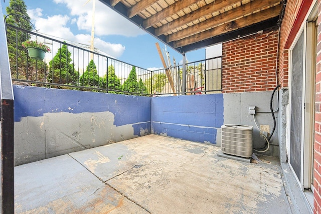 4310 N Richmond St Unit 1, Chicago, IL 60618 - view of patio / terrace featuring central AC unit