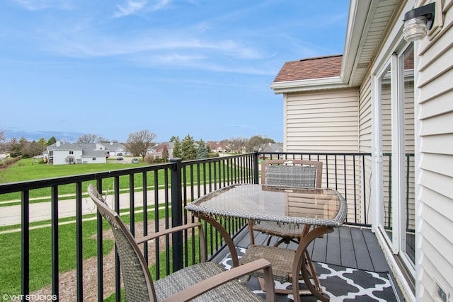 7010 Dover Ct Unit 203, Woodridge, IL 60517 - balcony with a residential view