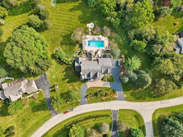 aerial view
