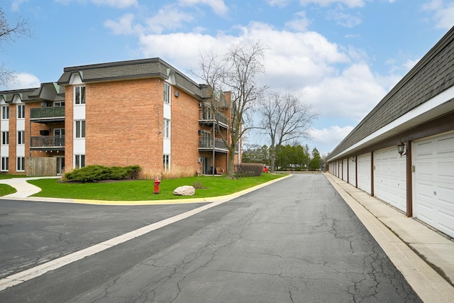 4248 Saratoga Ave Unit 308, Downers Grove, IL 60515 - view of street with community garages