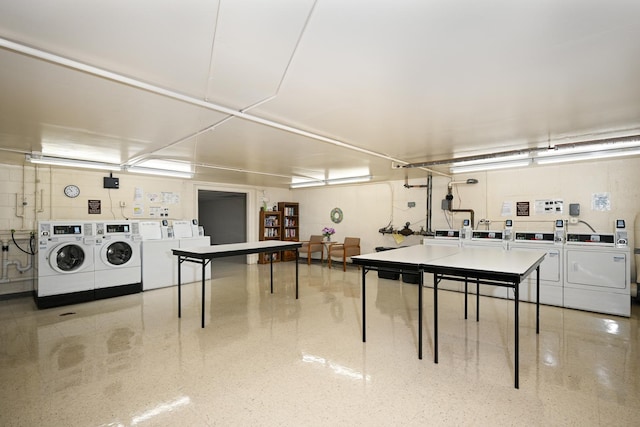 4248 Saratoga Ave Unit 308, Downers Grove, IL 60515 - playroom featuring washer and dryer