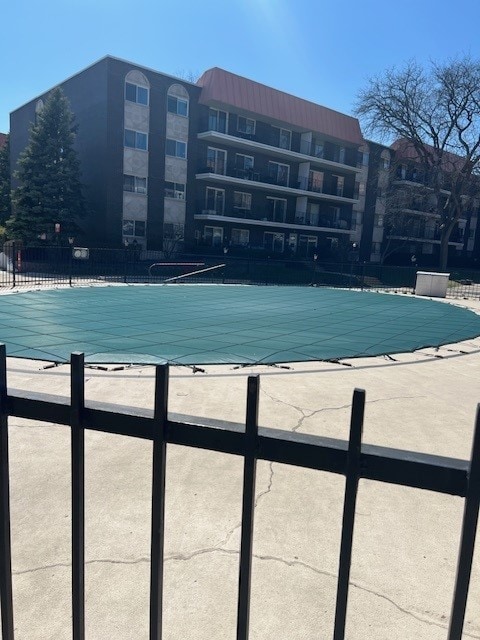 4901 Golf Rd Unit 405, Skokie, IL 60077 - community pool with fence