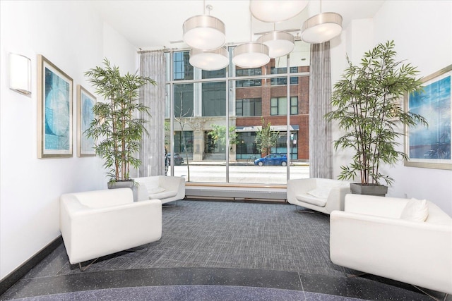 view of community lobby