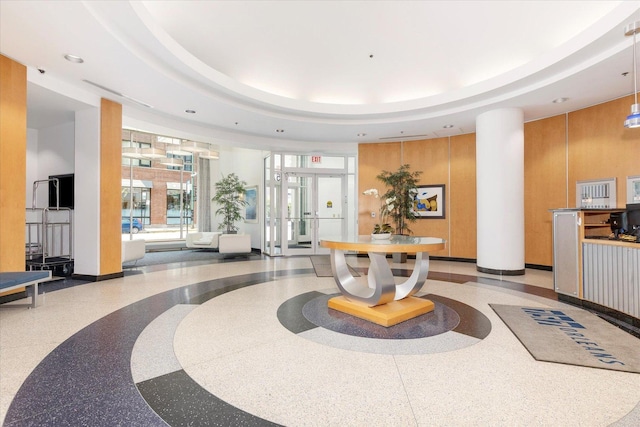 view of building lobby