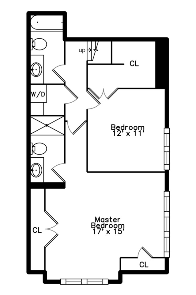 1459 W Melrose St Unit 1N, Chicago, IL 60657 - property floor plan