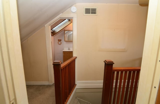 3902 Rose Ave, Western Springs, IL 60558 - bonus room featuring lofted ceiling and carpet flooring