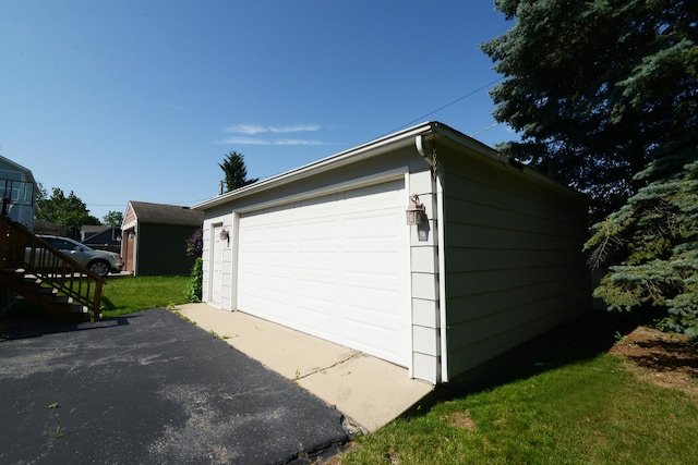 3902 Rose Ave, Western Springs, IL 60558 - view of detached garage