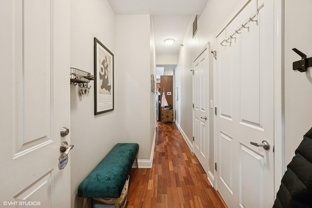 1464 S Michigan Ave Unit 1401, Chicago, IL 60605 - hallway featuring wood finished floors and baseboards