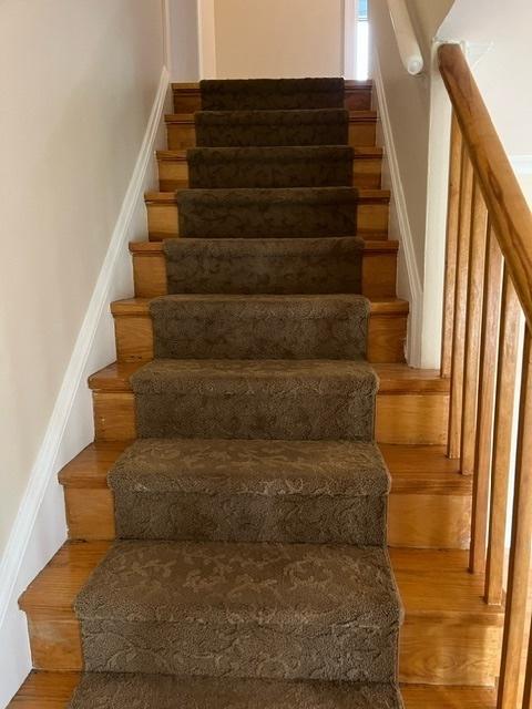 1911 N 73rd Ave N, Elmwood Park, IL 60707 - staircase featuring wood finished floors