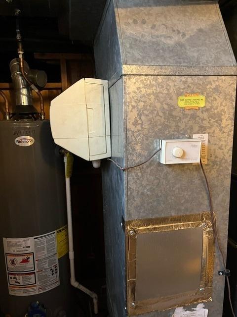 1911 N 73rd Ave N, Elmwood Park, IL 60707 - utility room featuring water heater