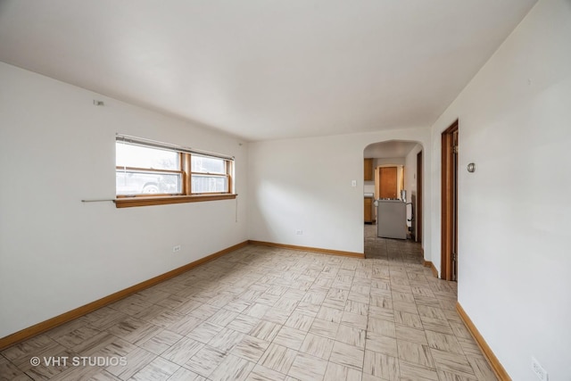 3101 S 53rd Ct, Cicero, IL 60804 - spare room with arched walkways and baseboards