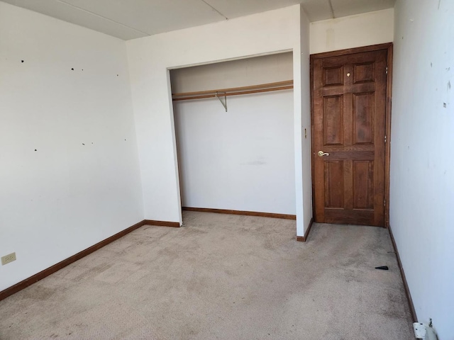 5011 S Valley Ln Unit 409, Streamwood, IL 60107 - unfurnished bedroom with carpet and a closet