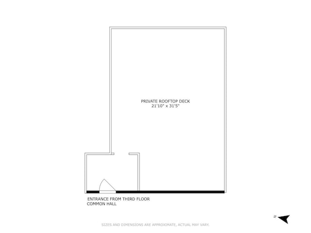 4845 N Damen Ave Unit 3S, Chicago, IL 60625 - floor plan