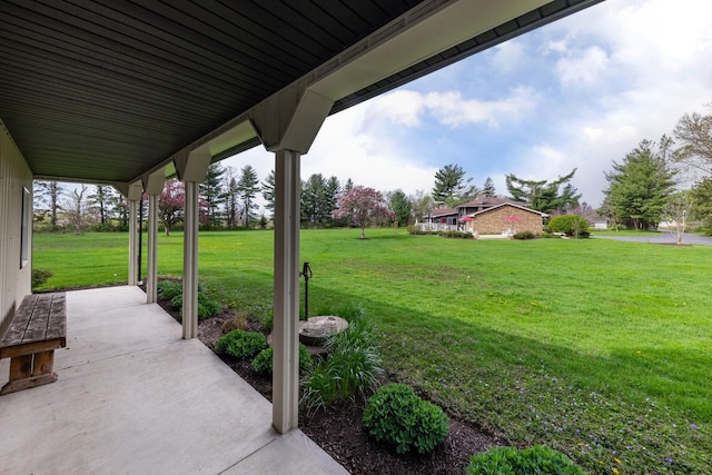 view of yard