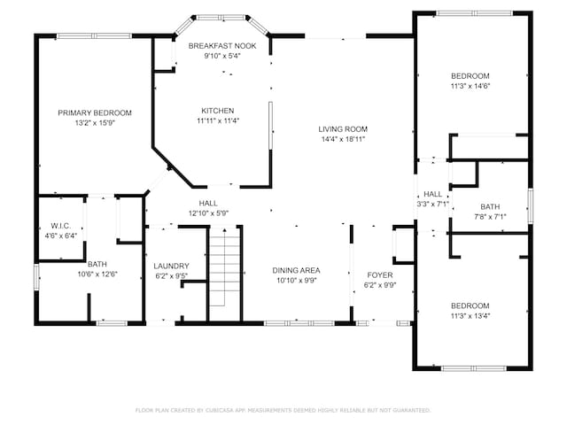 1496 Trailwood Dr, Crystal Lake, IL 60014 - property floor plan