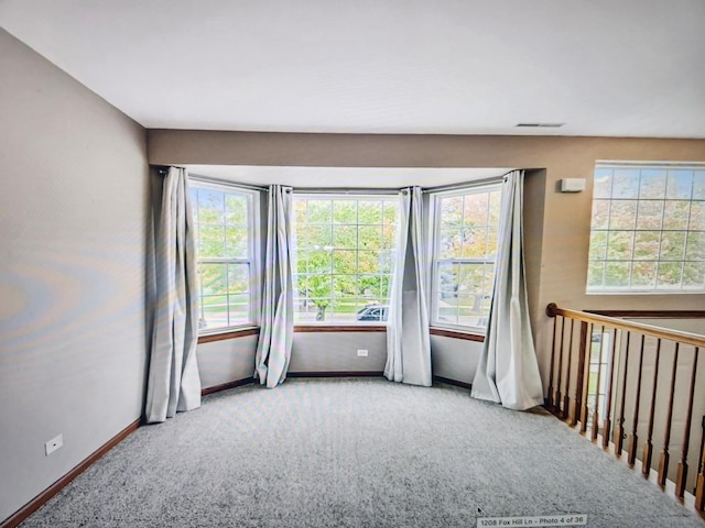 1208 Fox Hill Ln, North Aurora, IL 60542 - spare room featuring carpet and baseboards