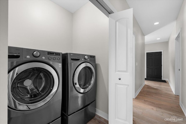 12N988 Engel Rd, Sycamore, IL 60178 - washroom with laundry area, baseboards, and washer and dryer
