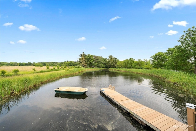 12N988 Engel Rd, Sycamore, IL 60178 - view of dock featuring a water view
