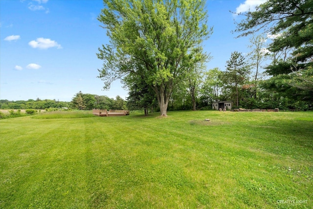 12N988 Engel Rd, Sycamore, IL 60178 - view of yard featuring a shed and an outbuilding