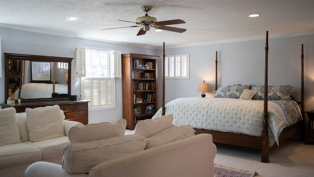1336 Christina Ln, Northbrook, IL 60062 - bedroom featuring multiple windows and ornamental molding