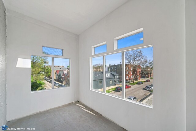2701 W 24th Pl, Chicago, IL 60608 - empty room featuring concrete floors