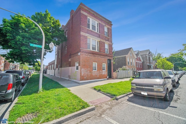 2701 W 24th Pl, Chicago, IL 60608 - view of building exterior featuring a residential view