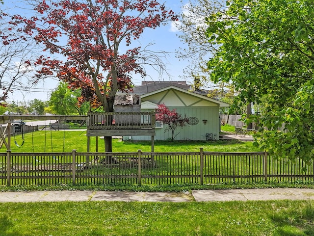 201 41st St, Downers Grove, IL 60515 - view of front of home featuring a playground