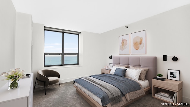 474 N Lake Shore Dr Unit 4105, Chicago, IL 60611 - bedroom with carpet flooring and baseboards