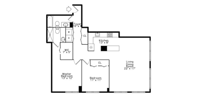 474 N Lake Shore Dr Unit 4105, Chicago, IL 60611 - property floor plan