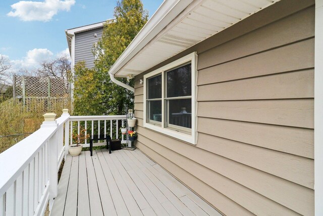 view of deck