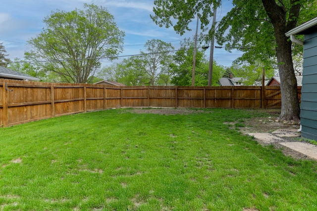 114 W Columbia St, Danvers, IL 61732 - view of yard with a fenced backyard
