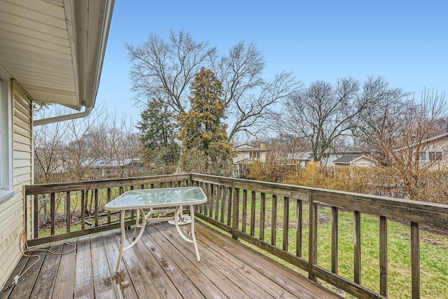 view of deck