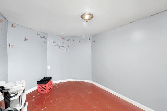 4734 W Monroe St, Chicago, IL 60644 - unfurnished room with concrete flooring and baseboards