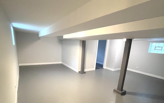 325 W 107th St, Chicago, IL 60628 - below grade area with baseboards