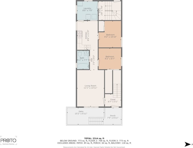530 N Ashland Ave, Chicago, IL 60622 - view of layout