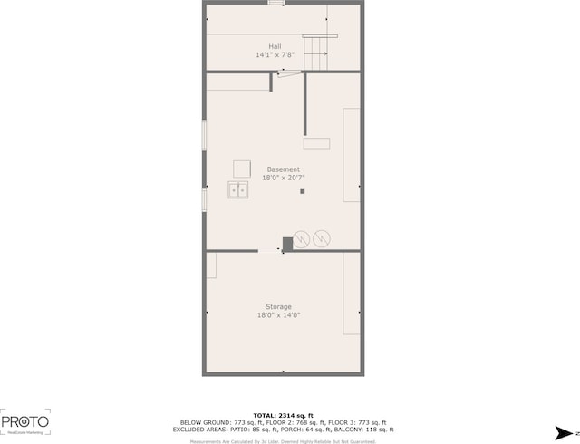 530 N Ashland Ave, Chicago, IL 60622 - view of layout