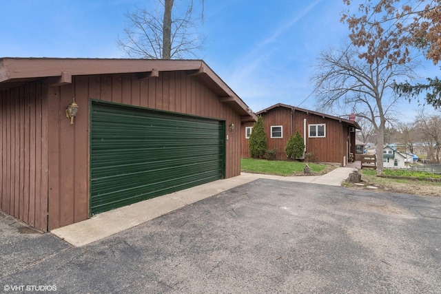 exterior space with an outdoor structure