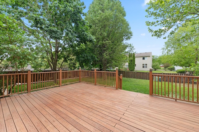 2571 Rourke Dr, Aurora, IL 60503 - view of wooden deck