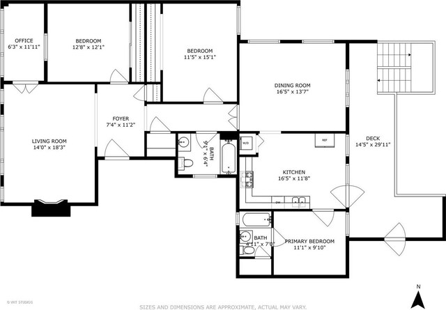 5141 S Greenwood Ave Unit 1, Chicago, IL 60615 - floor plan
