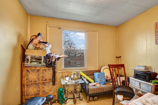 view of sitting room