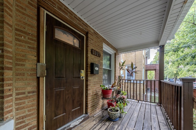 1317 N Harding Ave, Chicago, IL 60651 - property entrance with brick siding and a porch
