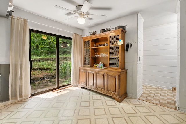 36W525 Wild Rose Rd, Saint Charles, IL 60174 - office space featuring light flooring and a ceiling fan