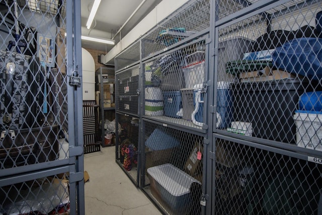view of storage