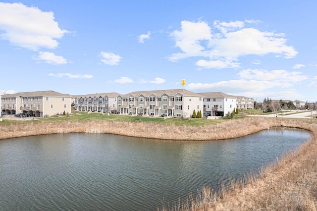 property view of water