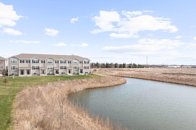 property view of water