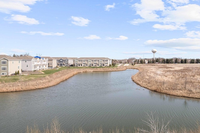 water view featuring a residential view