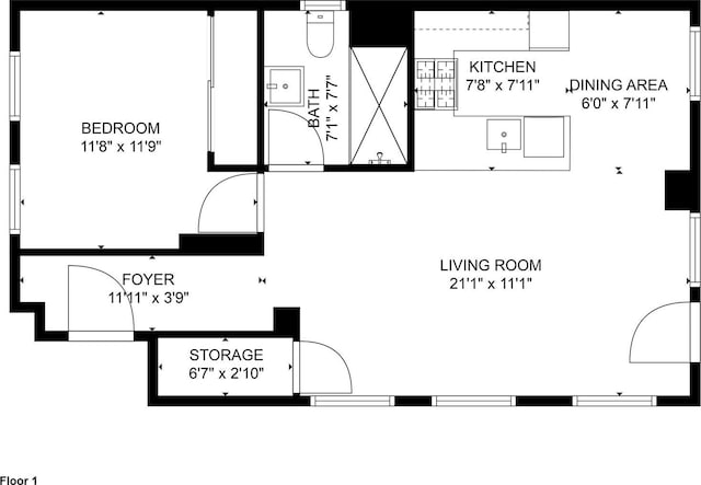 2134 W Shakespeare Ave, Chicago, IL 60647 - plan