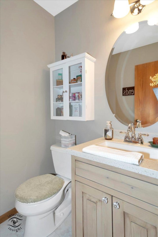 274 N School St, Braidwood, IL 60408 - half bath with vanity and toilet