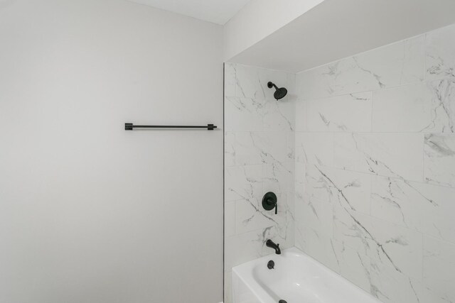 full bathroom with  shower combination