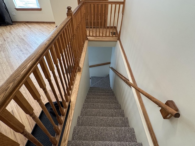 5014 S Prairie Ave Unit 1, Chicago, IL 60615 - stairs with wood finished floors